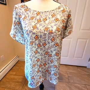 Charming Charlie's Floral Top NWT